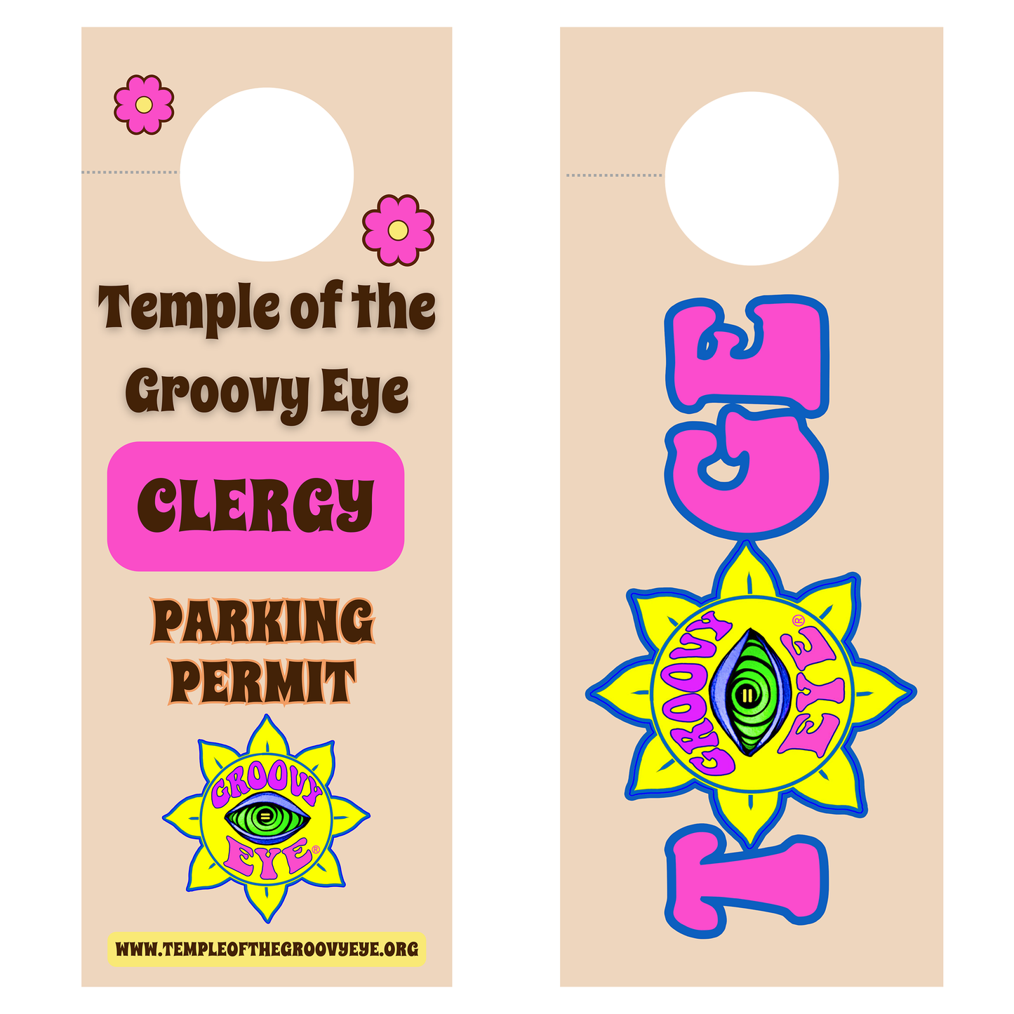 Clergy Parking Pass