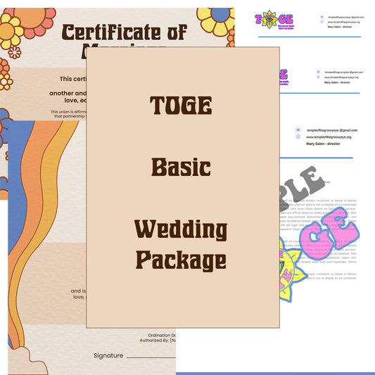 Basic Wedding Package